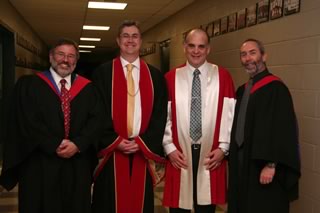 Dr. Thierry Chopin, Dr. Eddy Campbell, Mr. Glenn Cooke and Dr. Shawn Robinson.