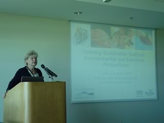 Dr. Cathy Roheim, Professor of Environmental and Natural Resource Economics, University of Rhode Island (URI).