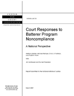 Court Responses to Batterer Program Non-Compliance