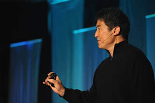 Guy Kawasaki during his presentation The Art of Innovation.